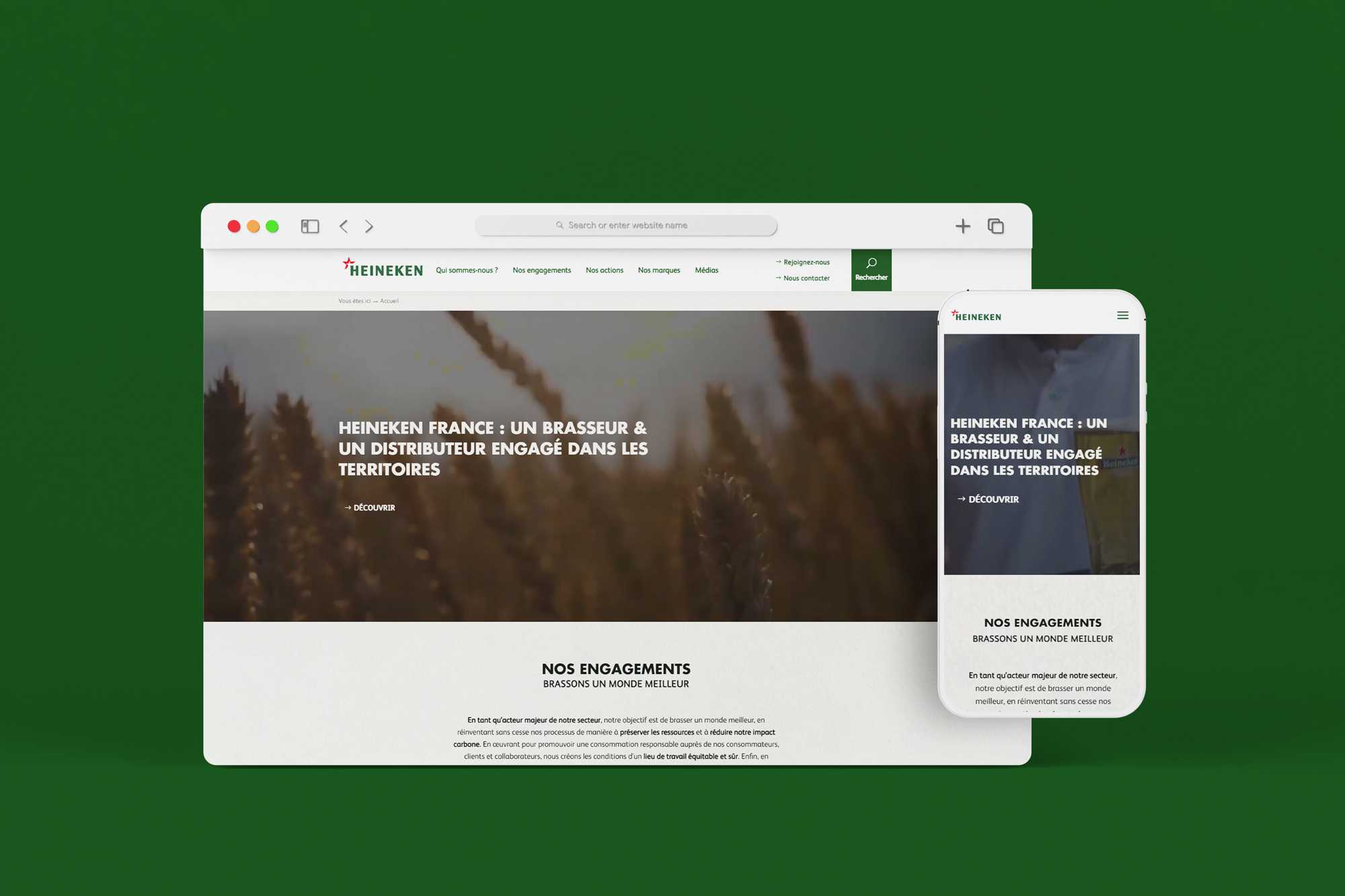 Site Heineken France
